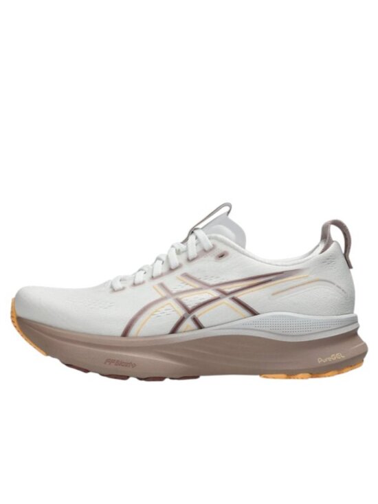 Asics Shoes - Asics Women's White Taupe Glow Gel-Kayano 32 Performance Running Shoes Sz 8.5